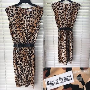 Leopard print dress